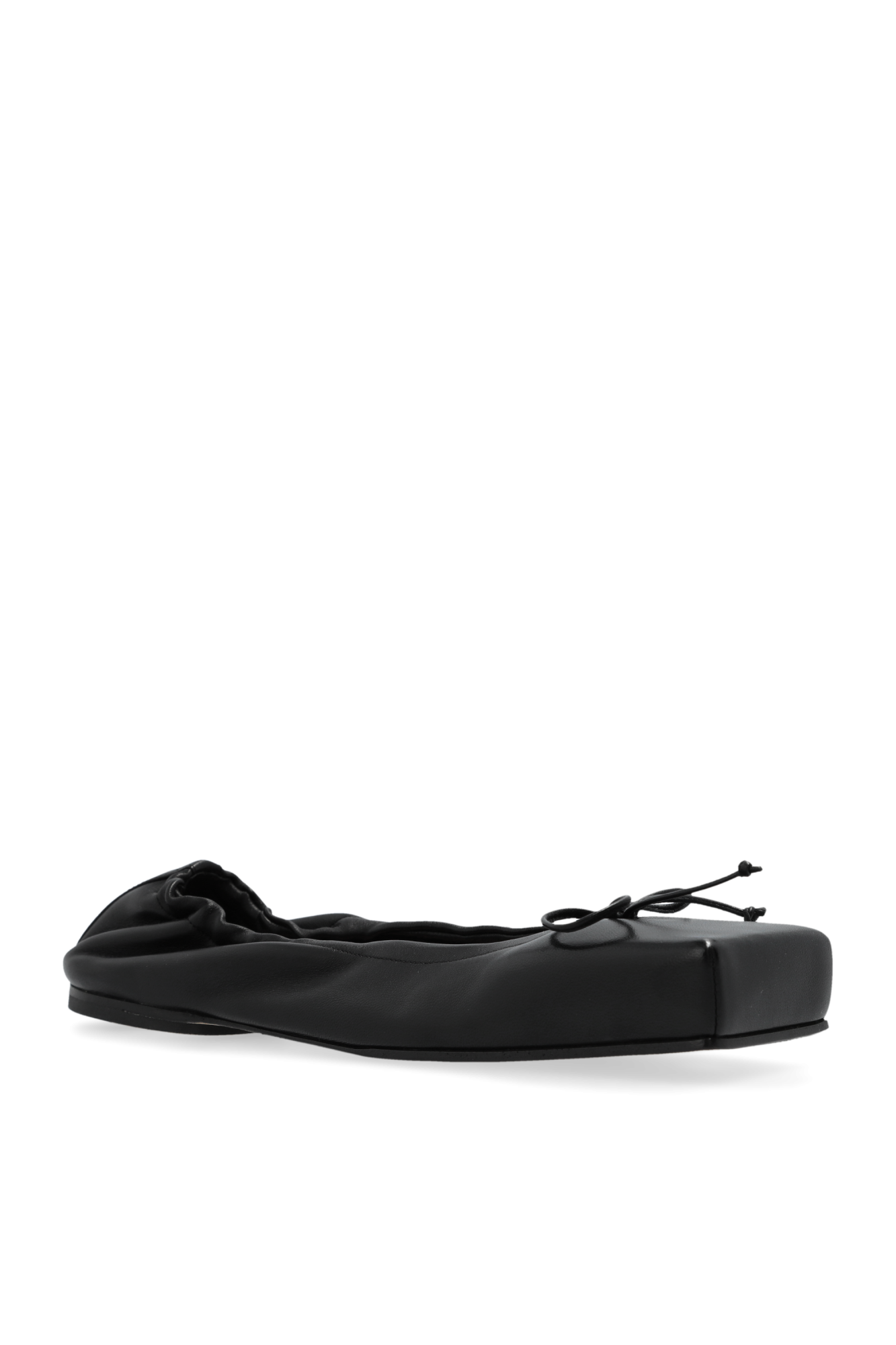 【関税＆送料込み】Jacquemus Flat Shoes Leather ballet flats Jacquemus Red size 39 EU in Leather